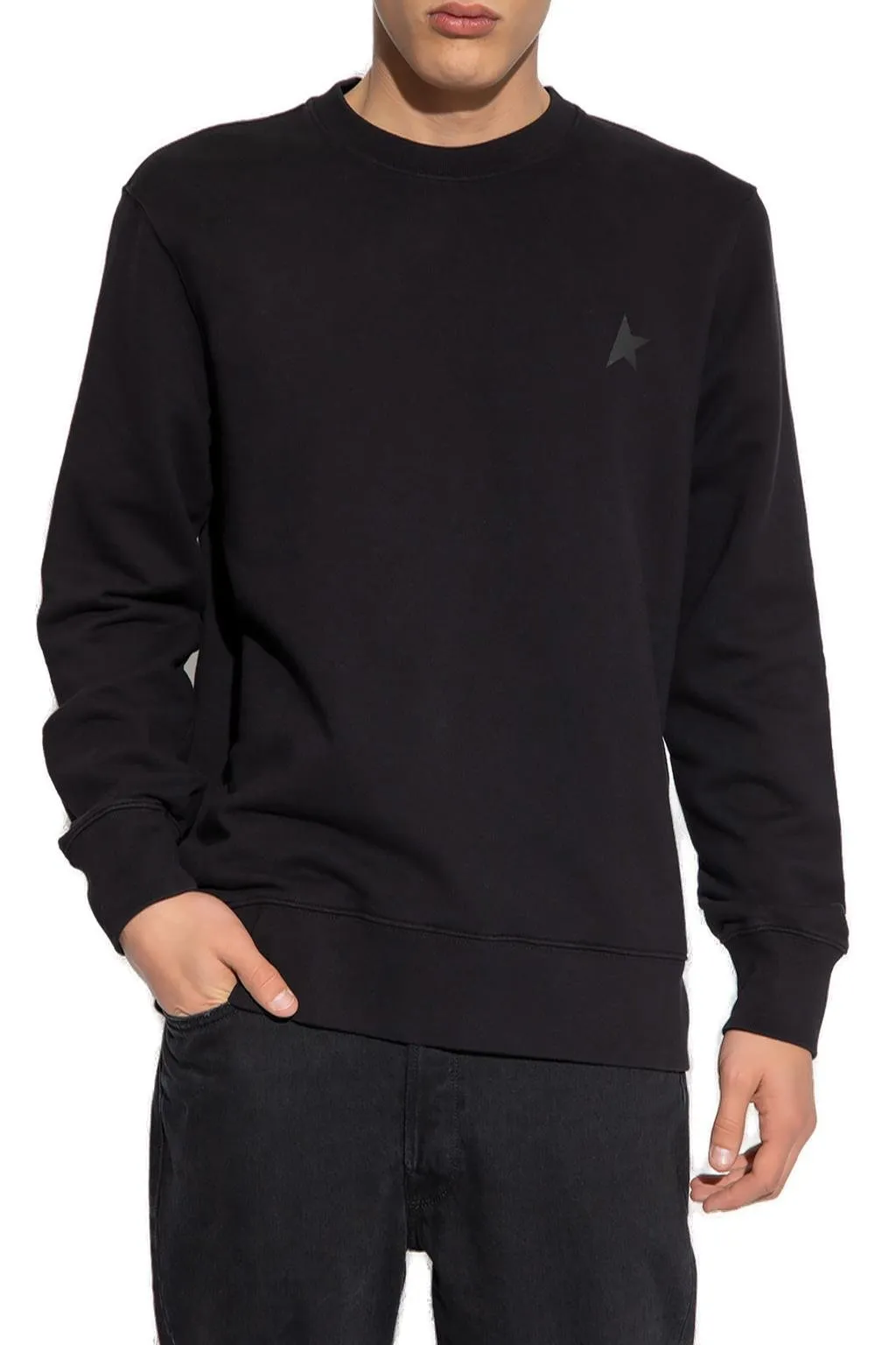 Golden Goose Deluxe Brand Logo-Printed Crewneck Sweatshirt