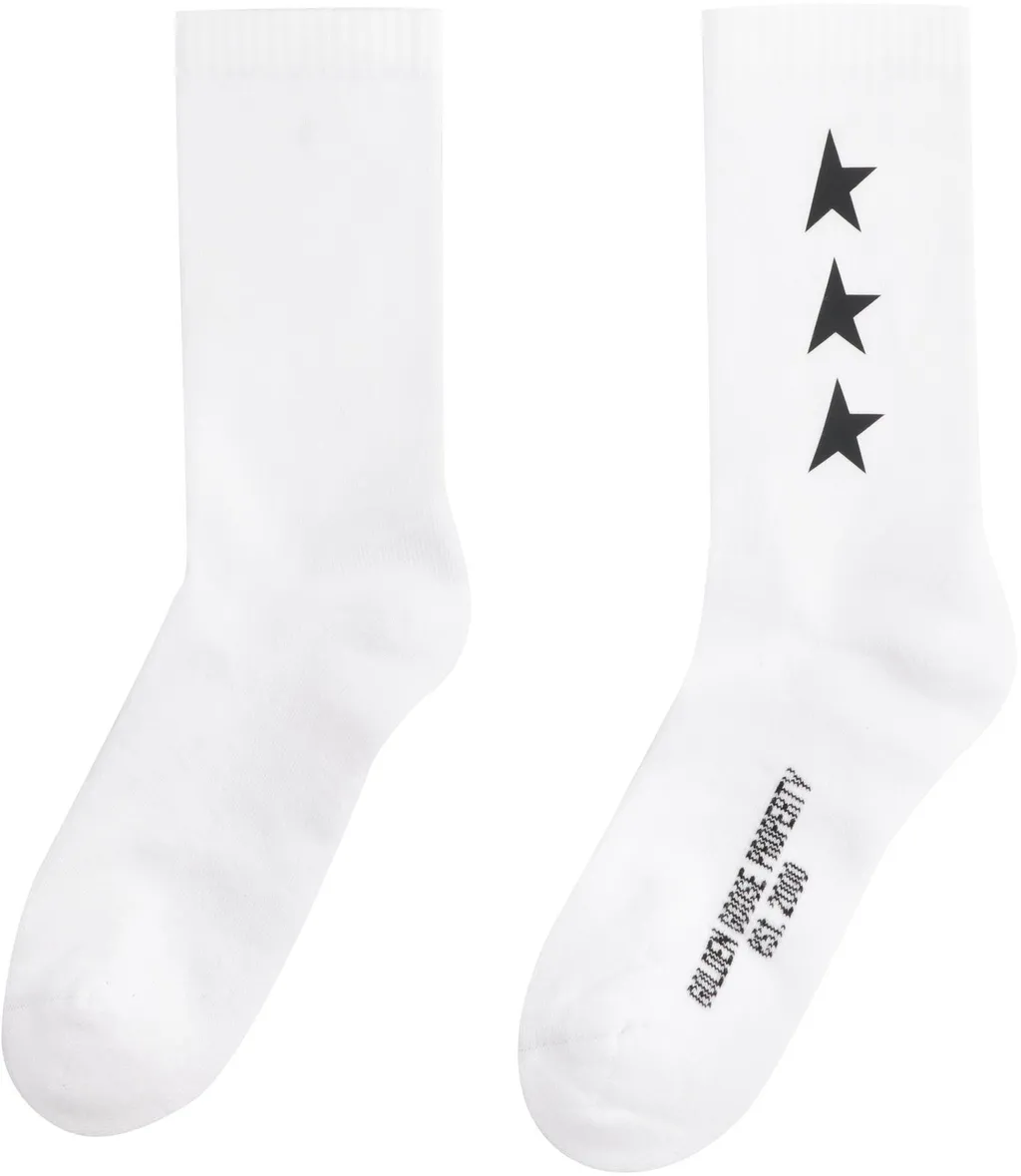 Golden Goose Deluxe Brand Star Detailed Socks