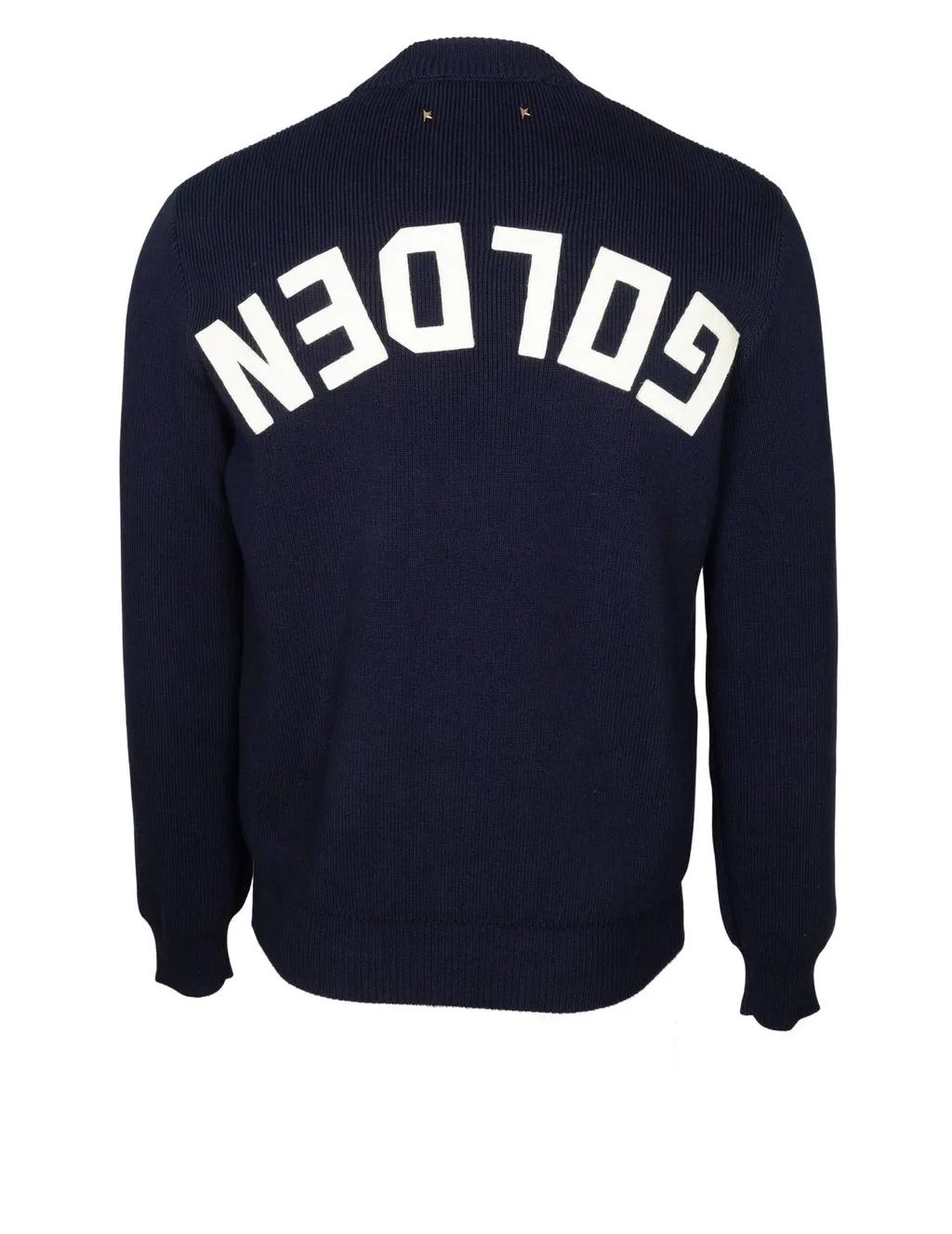 Golden Goose Deluxe Brand Logo Detailed Knitted Jumper