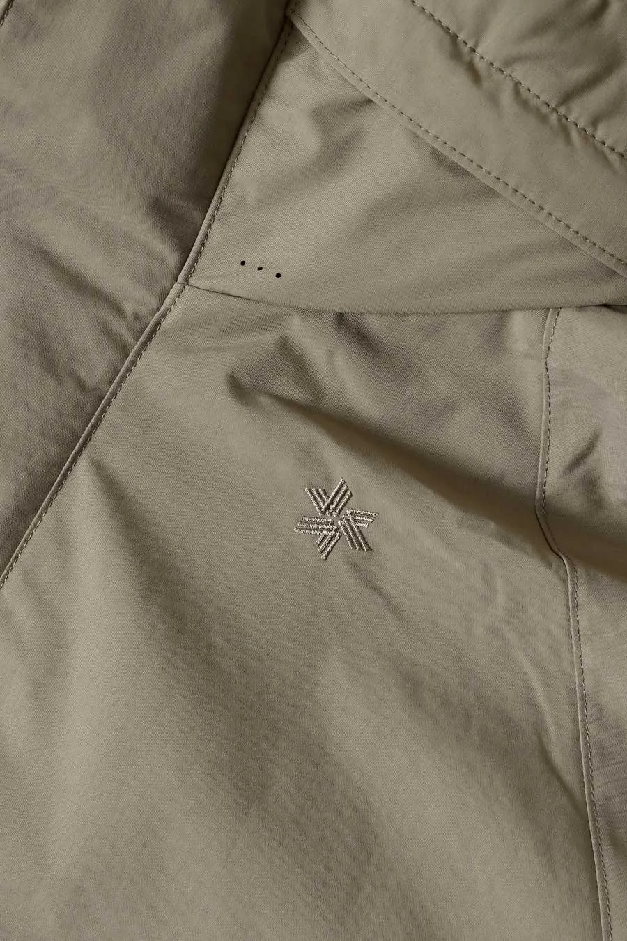 Goldwin Logo Embroidered Layered Jacket