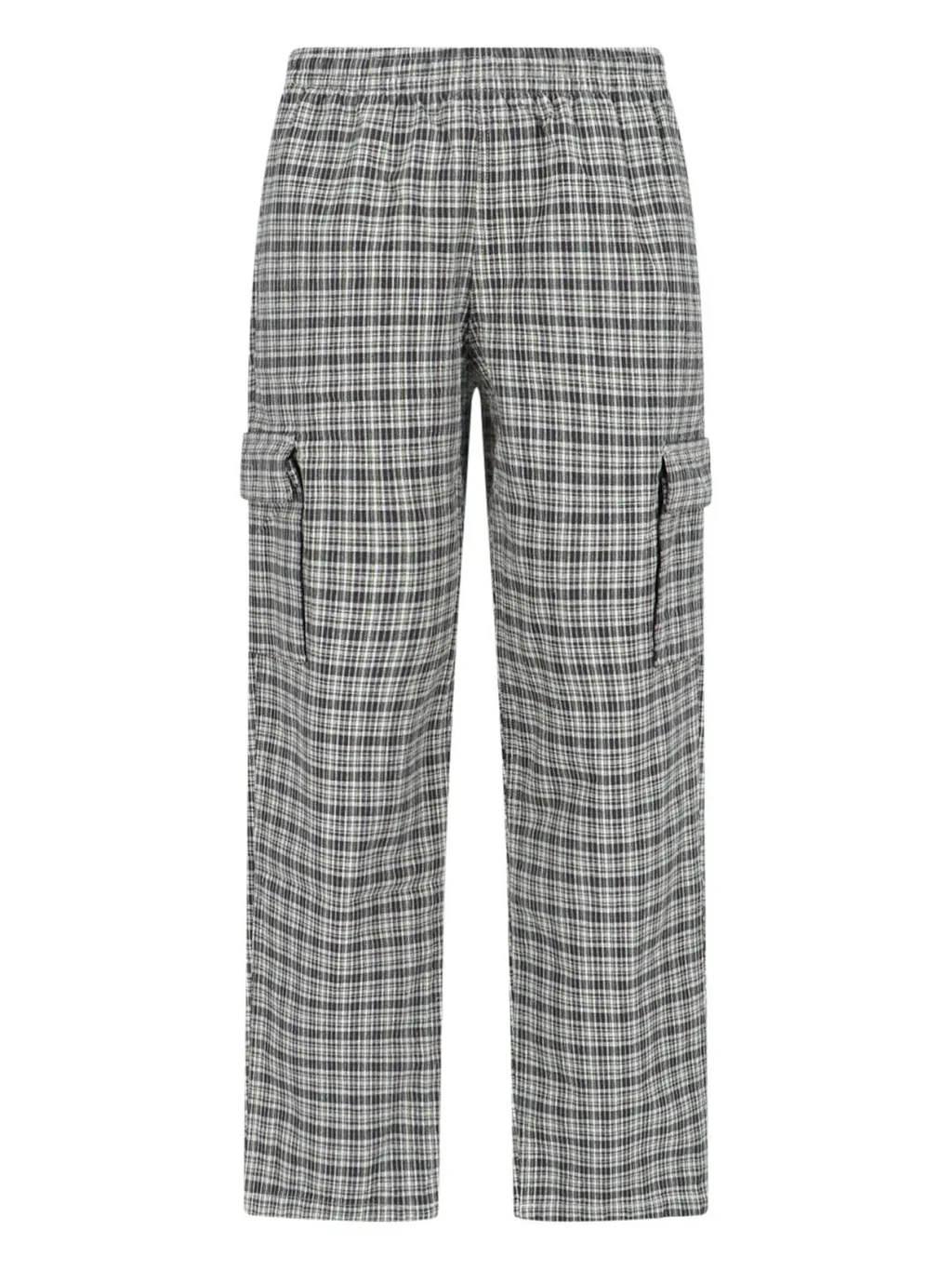 Gramicci Check-Pattern Elasticated Waistband Pants