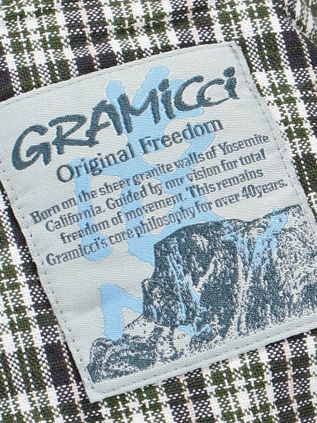 Gramicci Check-Pattern Elasticated Waistband Pants