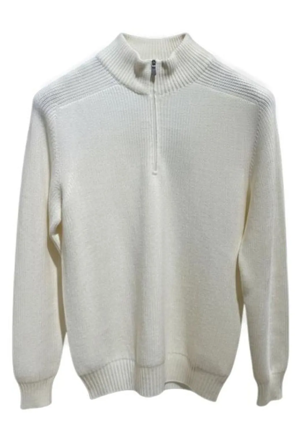 Gran Sasso Half-Zip Knitted Jumper