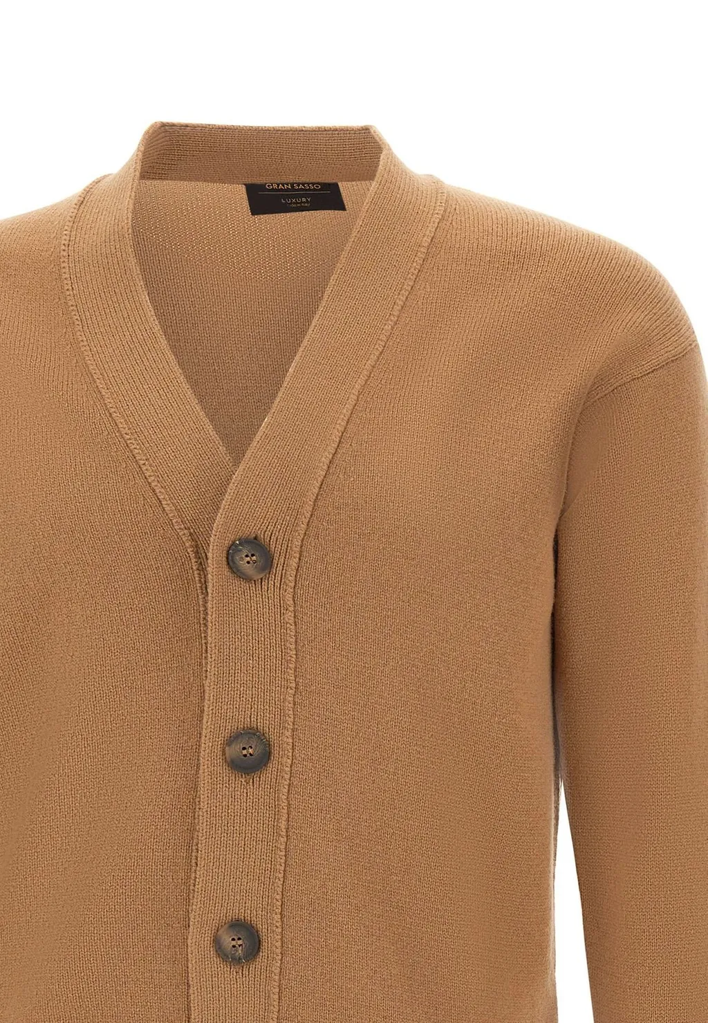 Gran Sasso V-Neck Knitted Cardigan