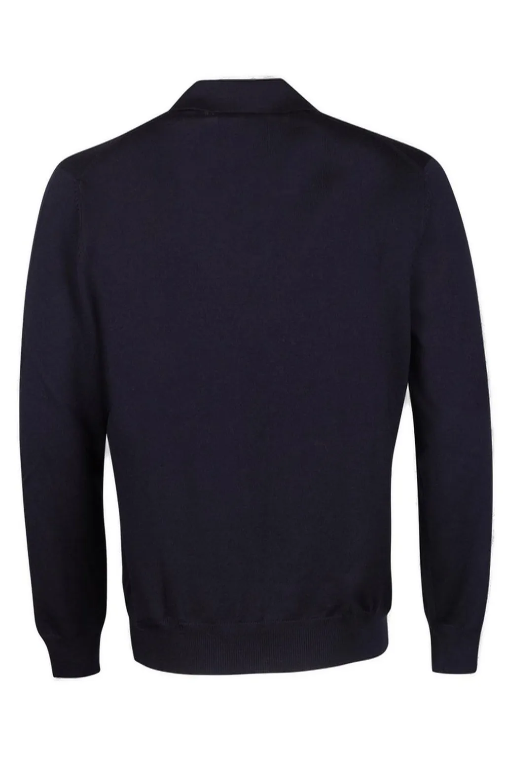 Gran Sasso Long Sleeve Knitted Polo Shirt