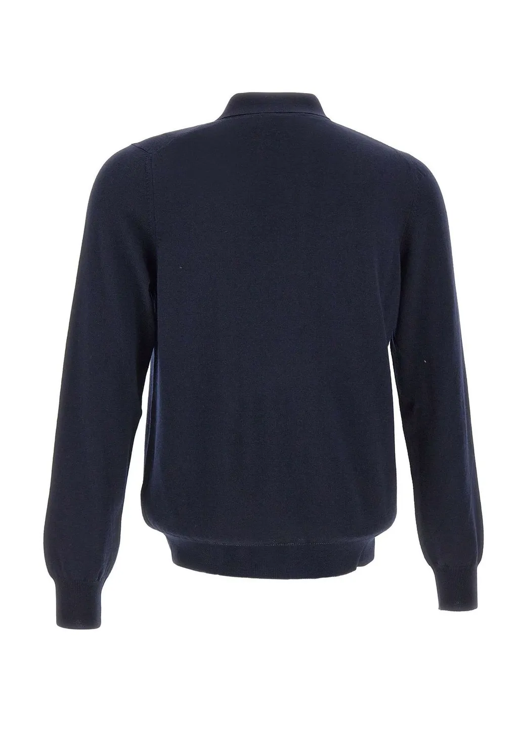 Gran Sasso Long Sleeved Knitted Polo Shirt