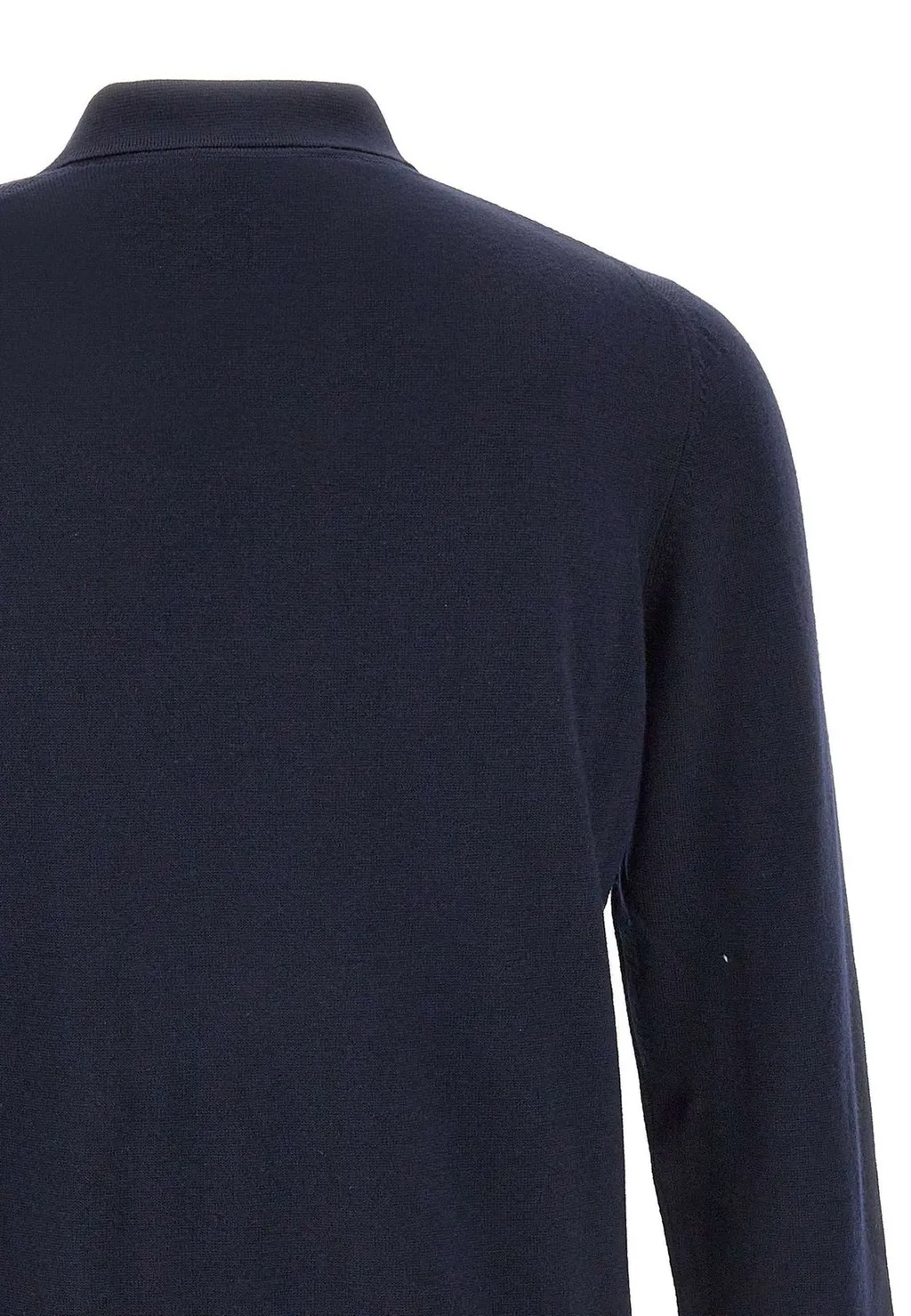 Gran Sasso Long Sleeved Knitted Polo Shirt