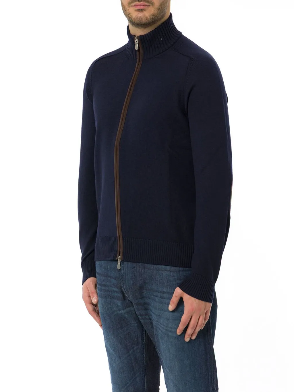 Gran Sasso Long-Sleeved Zip-Up Cardigan