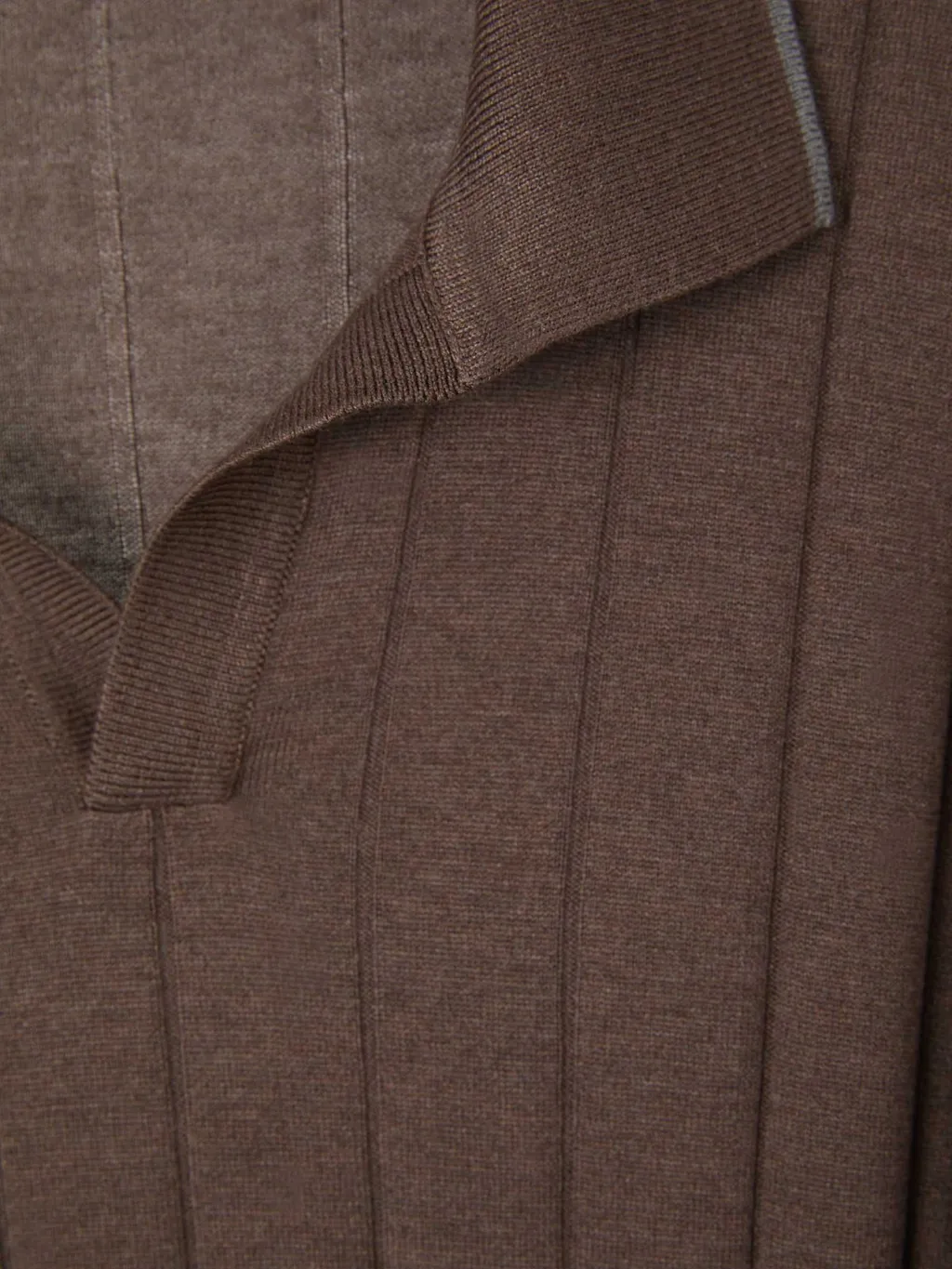 Gran Sasso Short-Sleeved Knitted Polo Shirt
