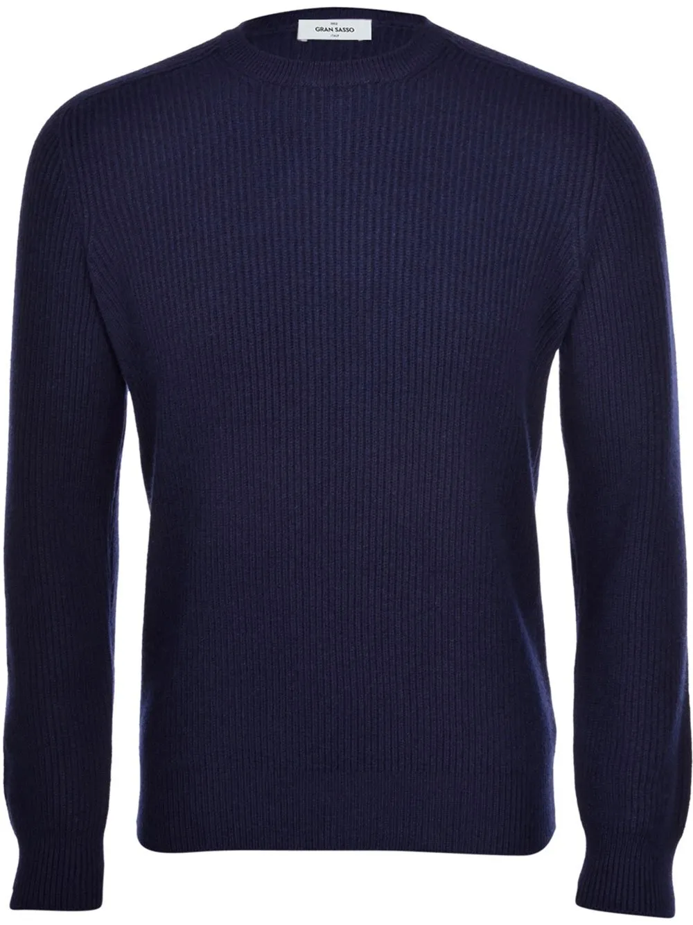 Gran Sasso Long Sleeve Ribbed Crewneck Jumper