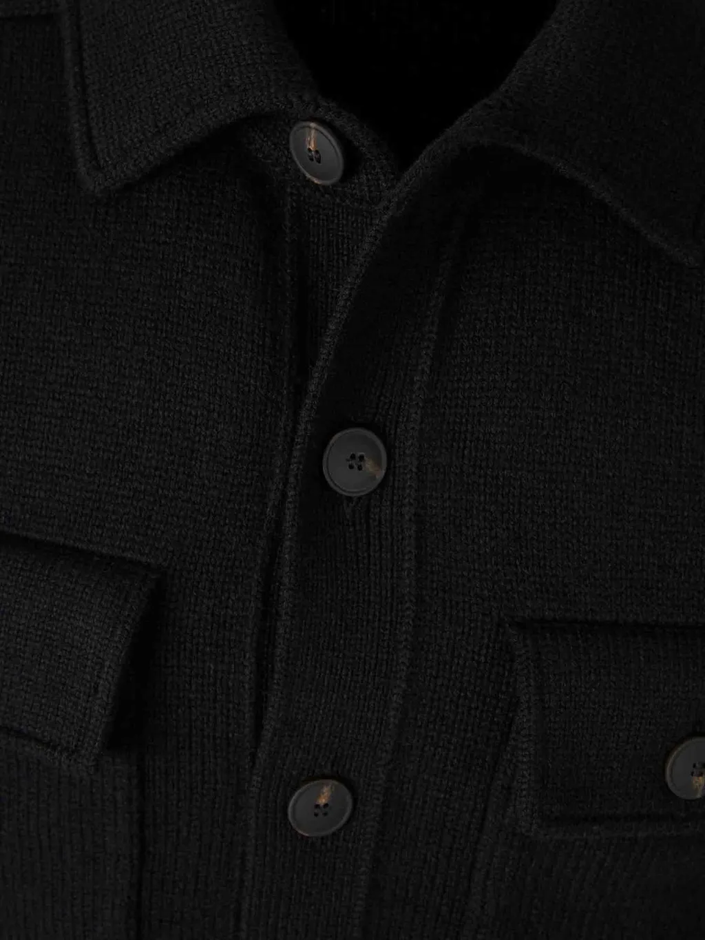 Gran Sasso Long Sleeve Buttoned Knitted Jacket
