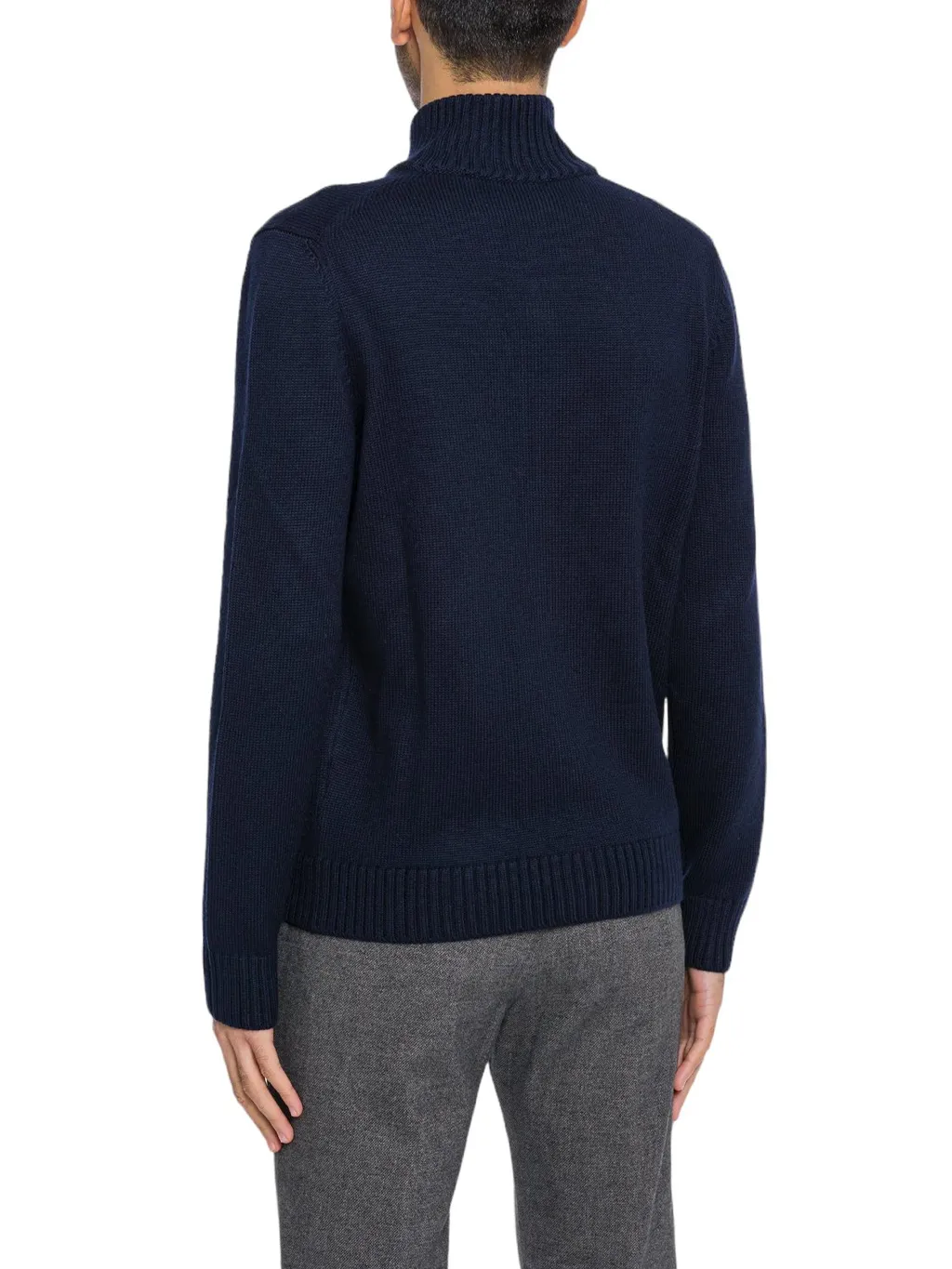 Gran Sasso High-Neck Cardigan