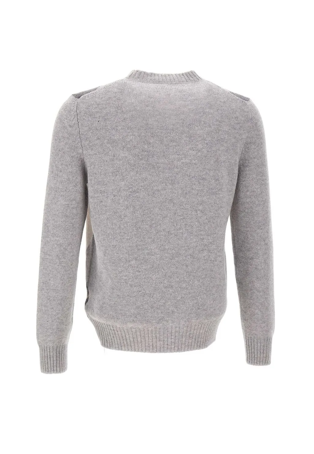 Gran Sasso Checked Crewneck Jumper