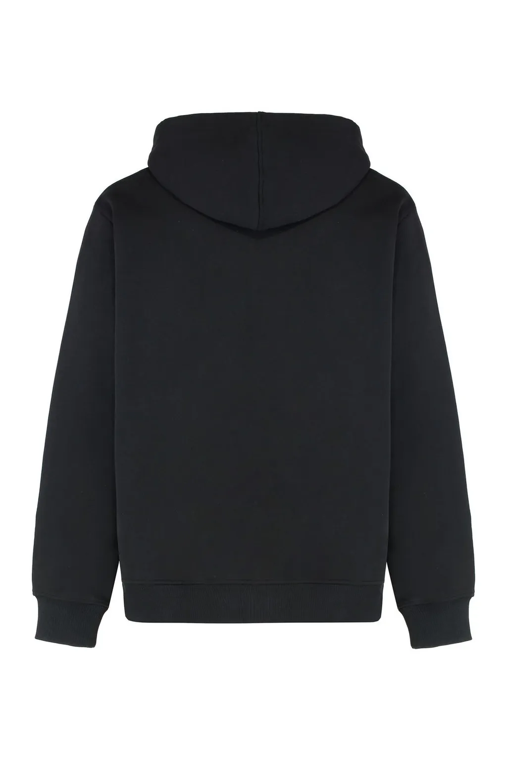 Givenchy Logo Printed Zip-Up Drawstring Hoodie
