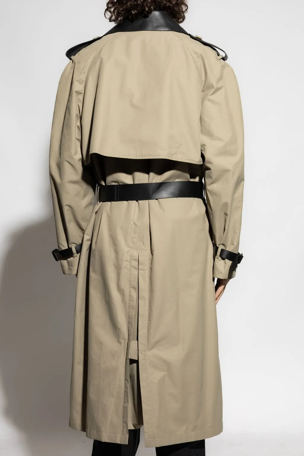Givenchy Collar Belt Detailed Trench Coat