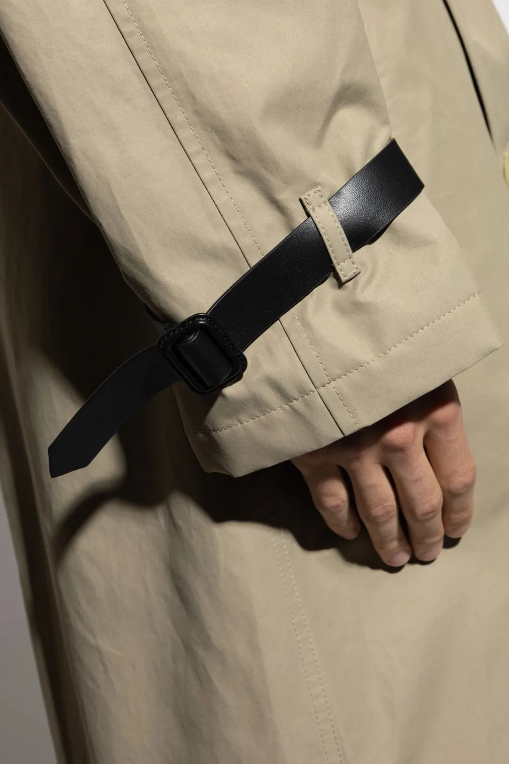 Givenchy Collar Belt Detailed Trench Coat