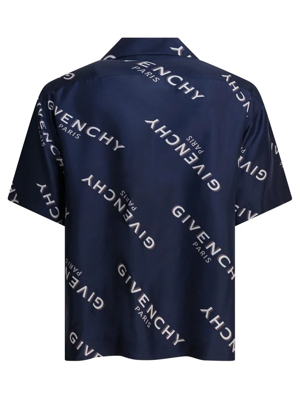 Givenchy	Logo Printed Short-Sleeve Bowling Shirt