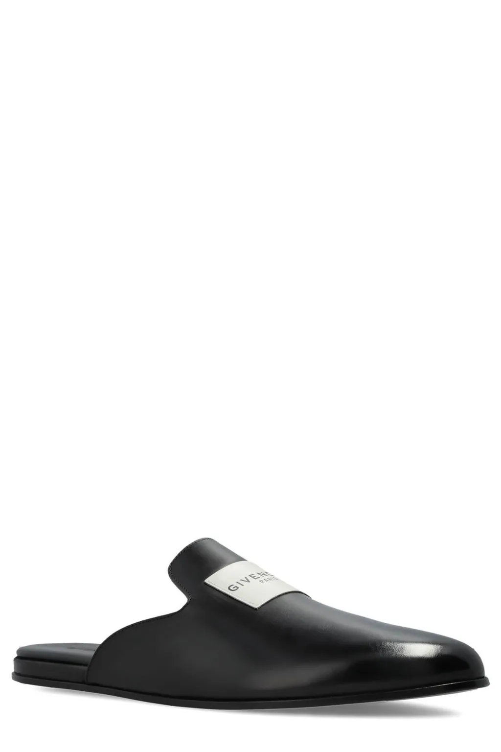 Givenchy Label Logo Patch Slip-On Mules