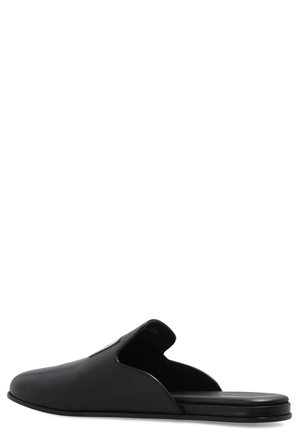 Givenchy Label Logo Patch Slip-On Mules