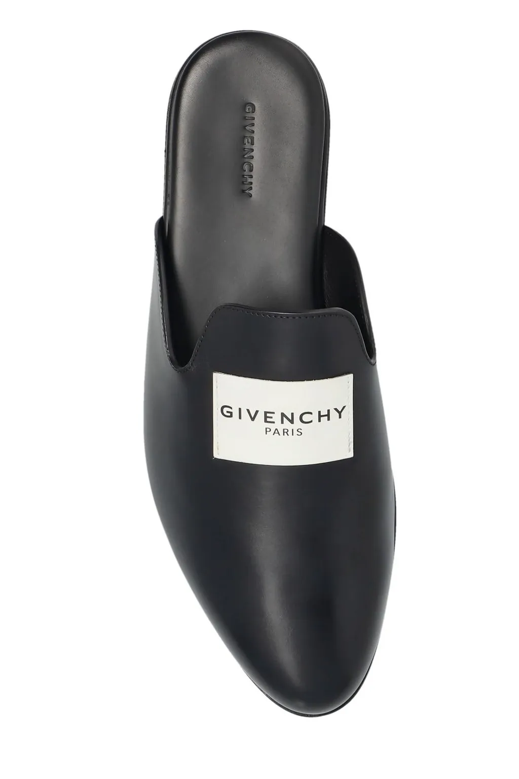 Givenchy Label Logo Patch Slip-On Mules