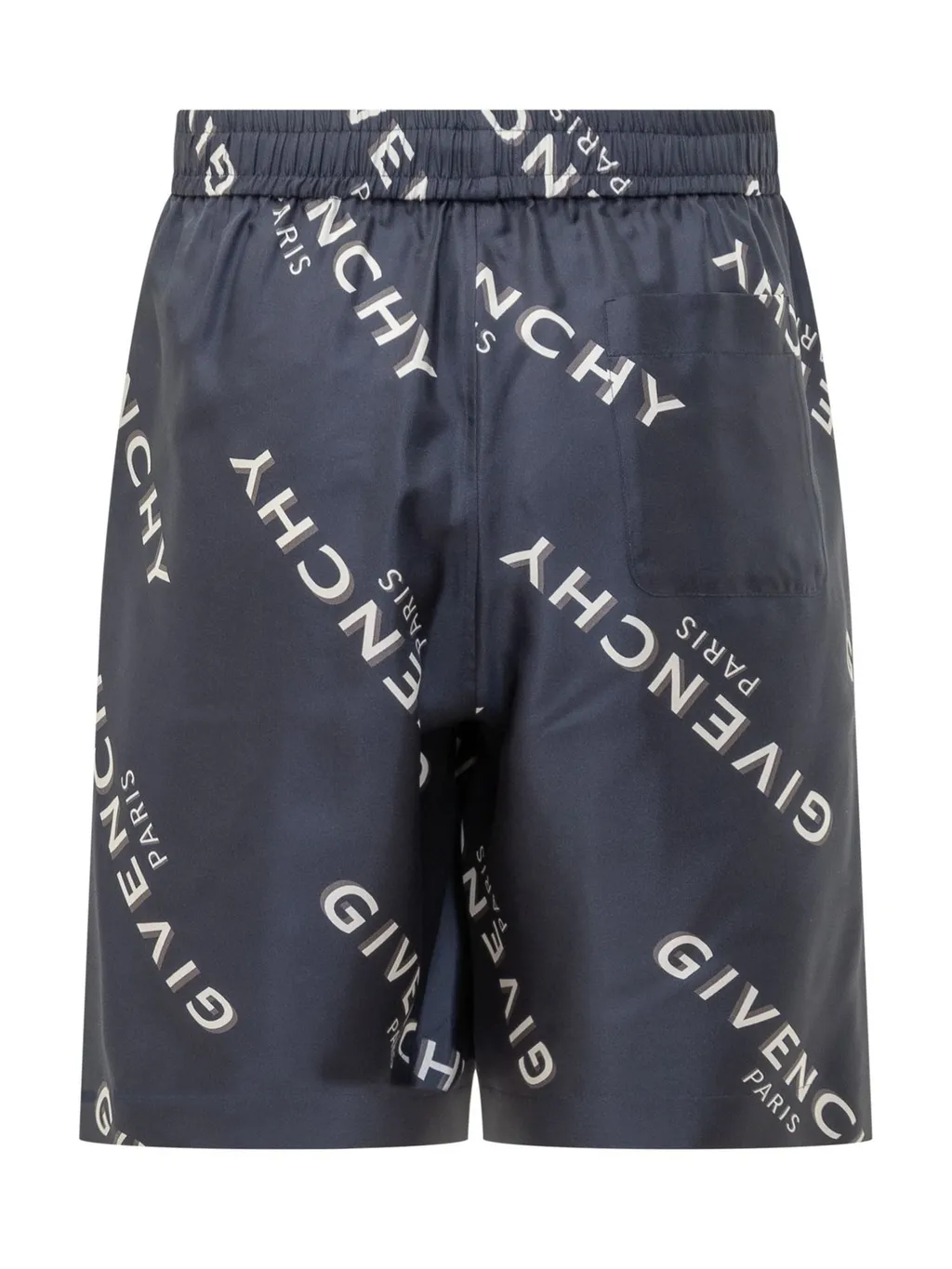 Givenchy Logo Shadow Printed Bermuda Shorts