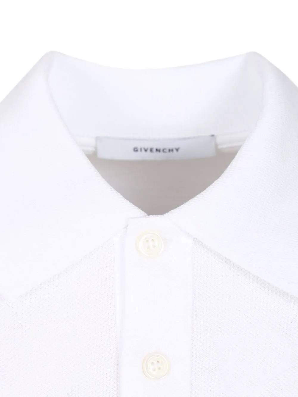 Givenchy Paris Logo Patch Short-Sleeved Polo Shirt