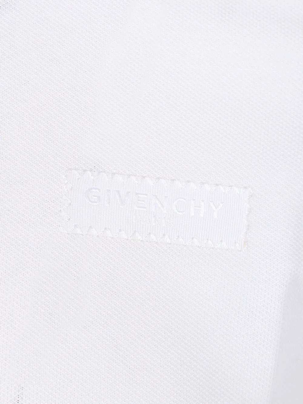 Givenchy Paris Logo Patch Short-Sleeved Polo Shirt