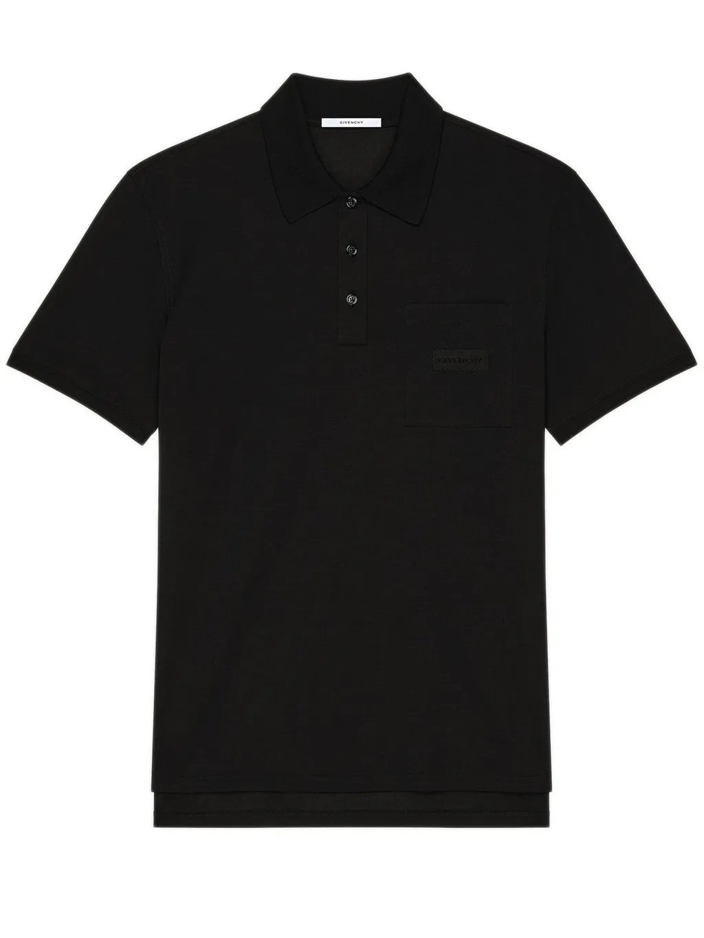 Givenchy Logo Patch Short-Sleeved Polo Shirt