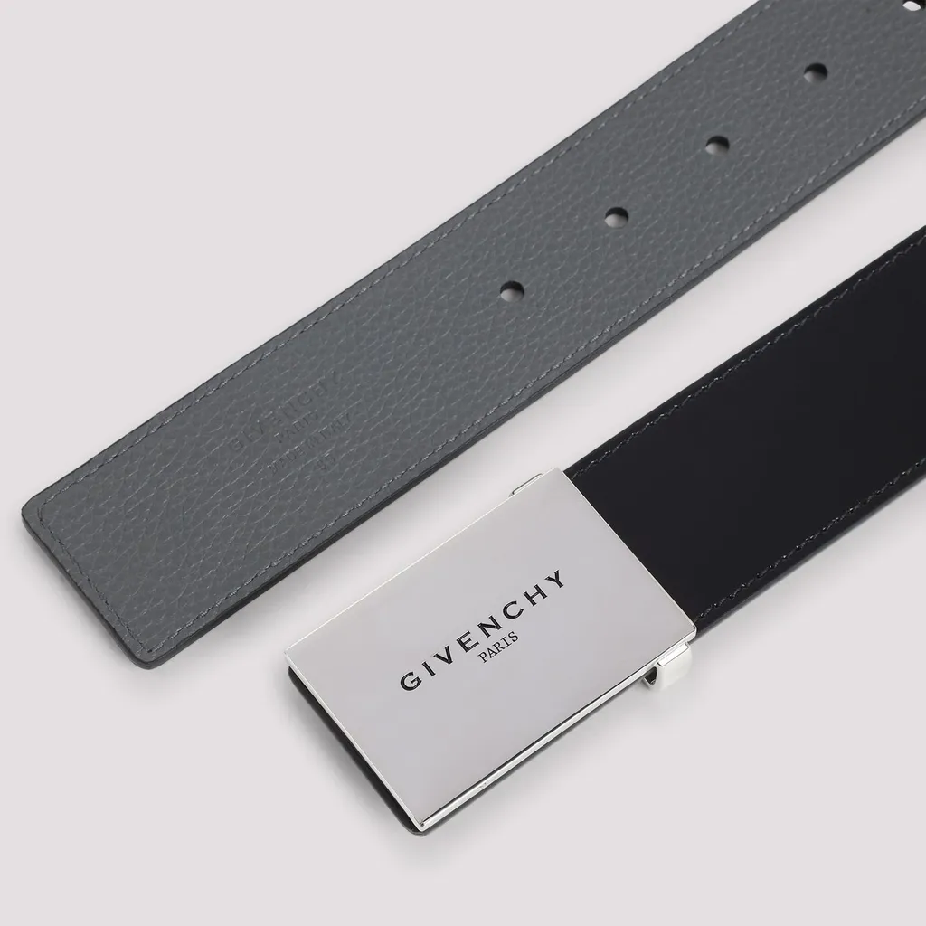 Givenchy Paris Signature Printed Belt