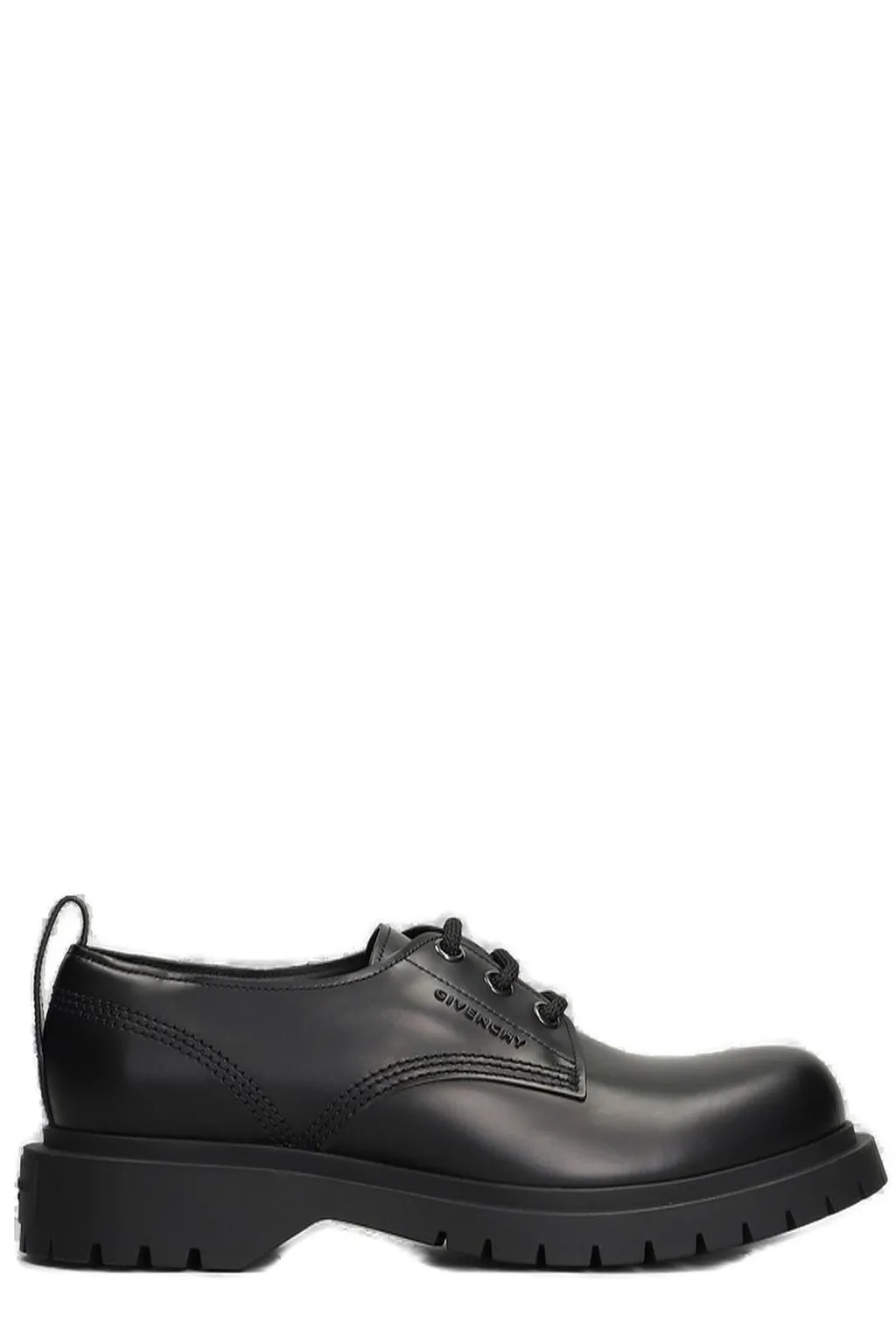 Givenchy Logo Debossed Lace-Up Shoes