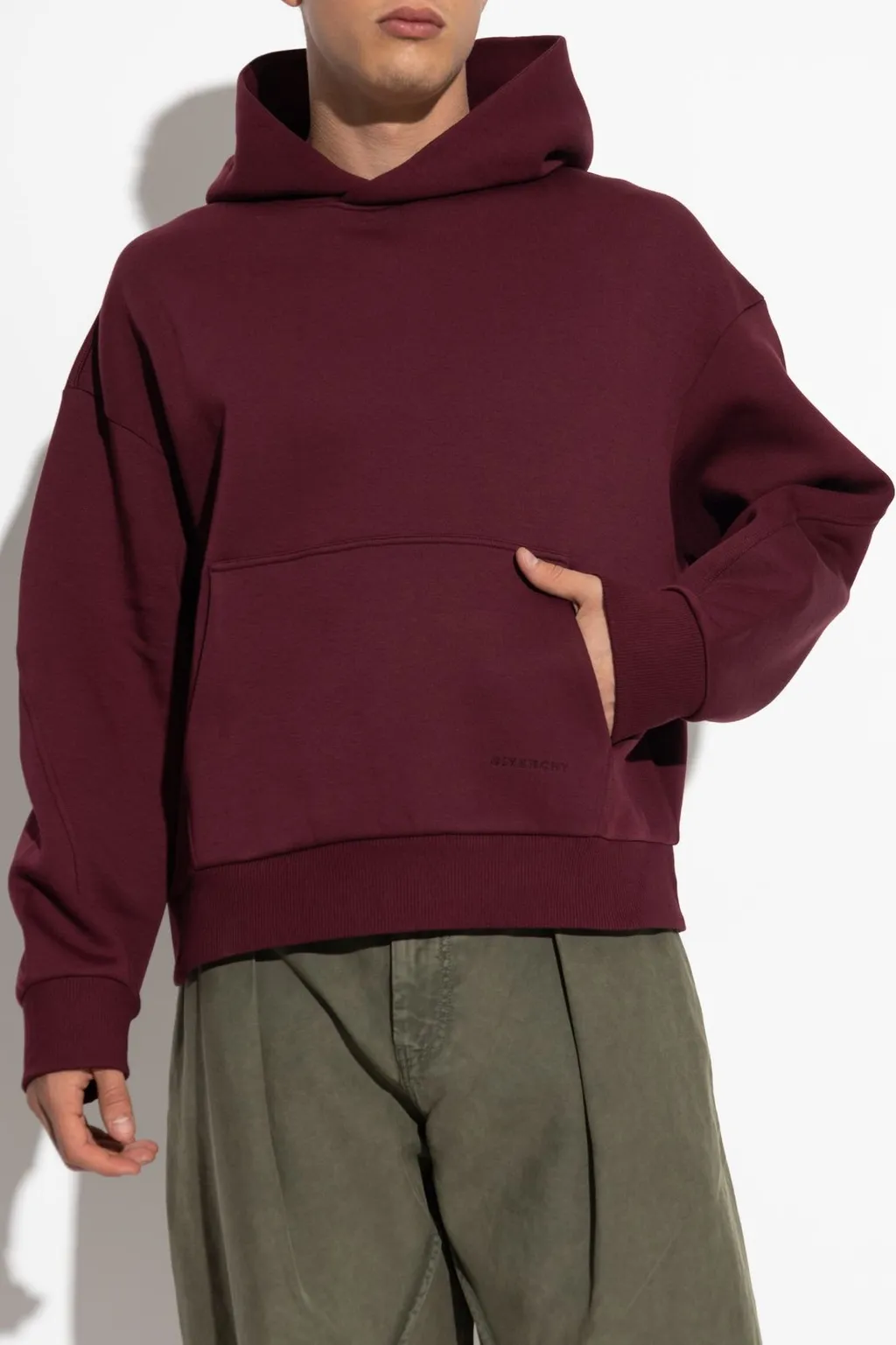 Givenchy Logo Embroidered Hoodie
