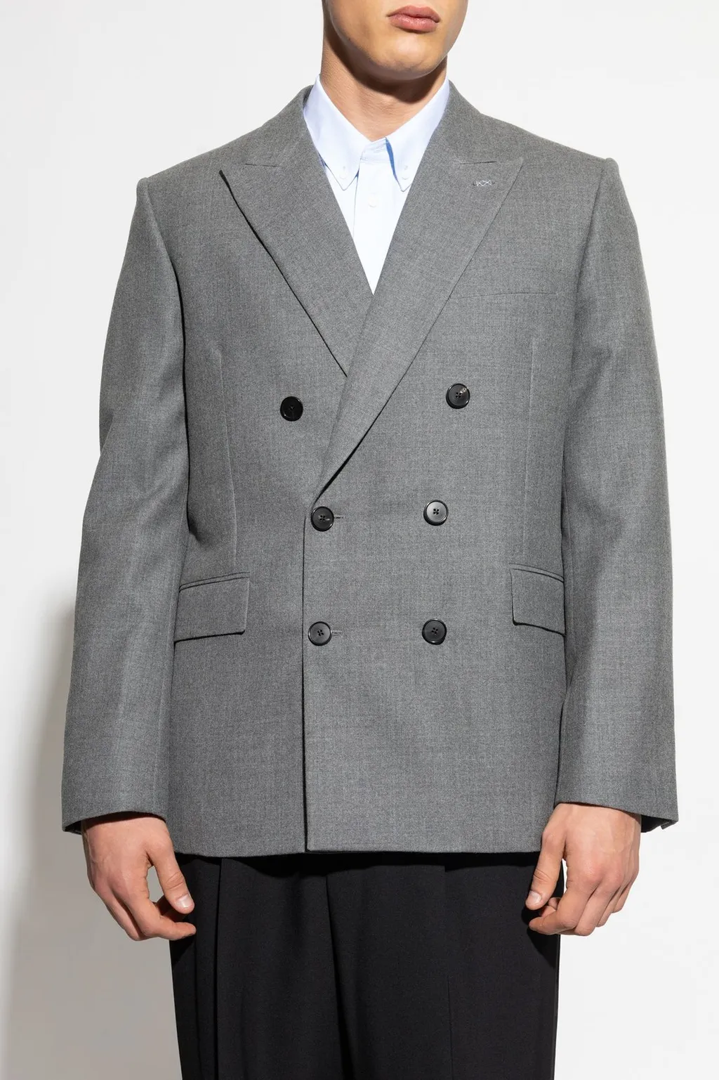 Givenchy Double Breasted Button-Up Blazer