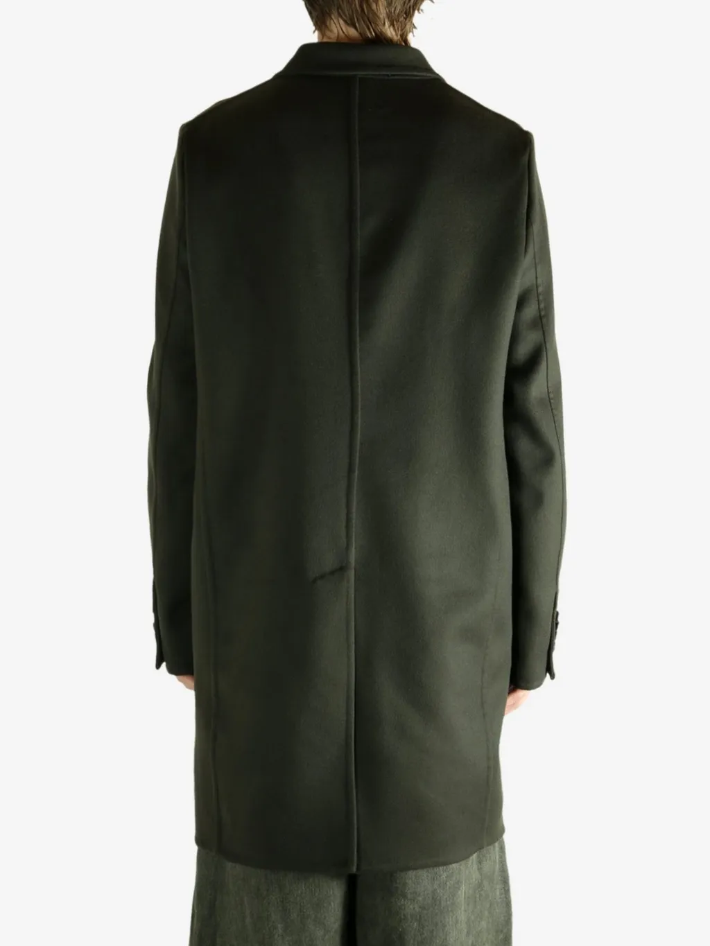 Givenchy Notch Lapel Single-Breasted Coat