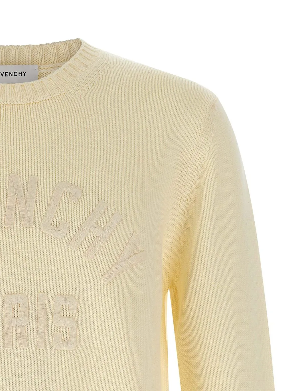 Givenchy Logo Embroidered Knit Jumper