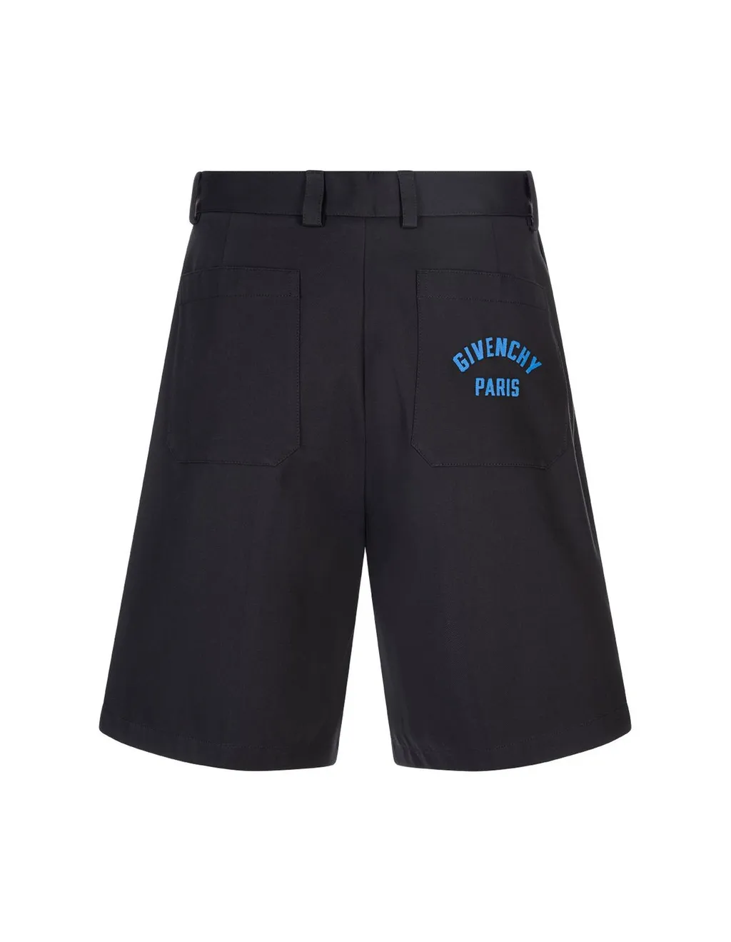 Givenchy Paris Logo Embroidered Bermuda Shorts