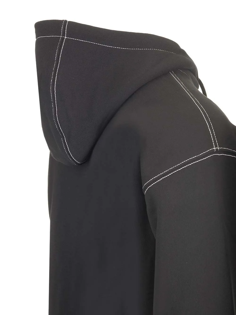 Givenchy Logo Embroidered Drawstring Sweater