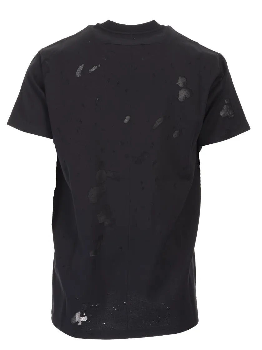 Givenchy Paris Logo Print Crewneck T-Shirt