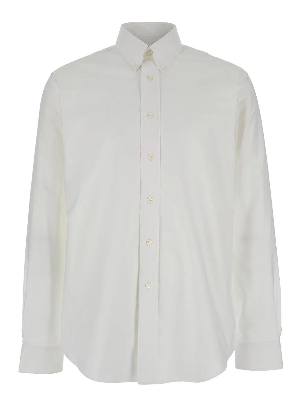 Givenchy Logo Embroidered Long-Sleeved Shirt