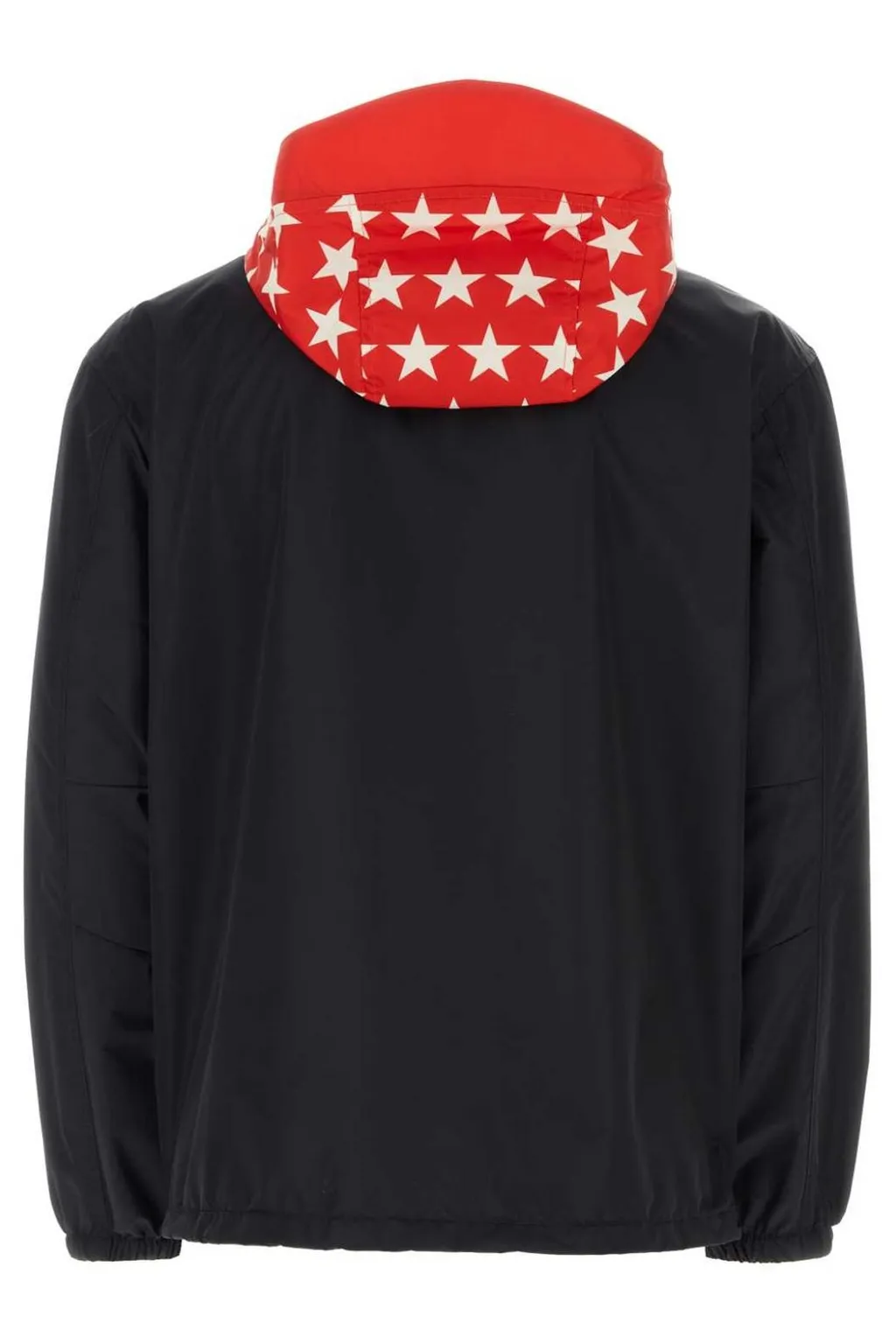 Givenchy Logo Printed Hooded Windbreaker