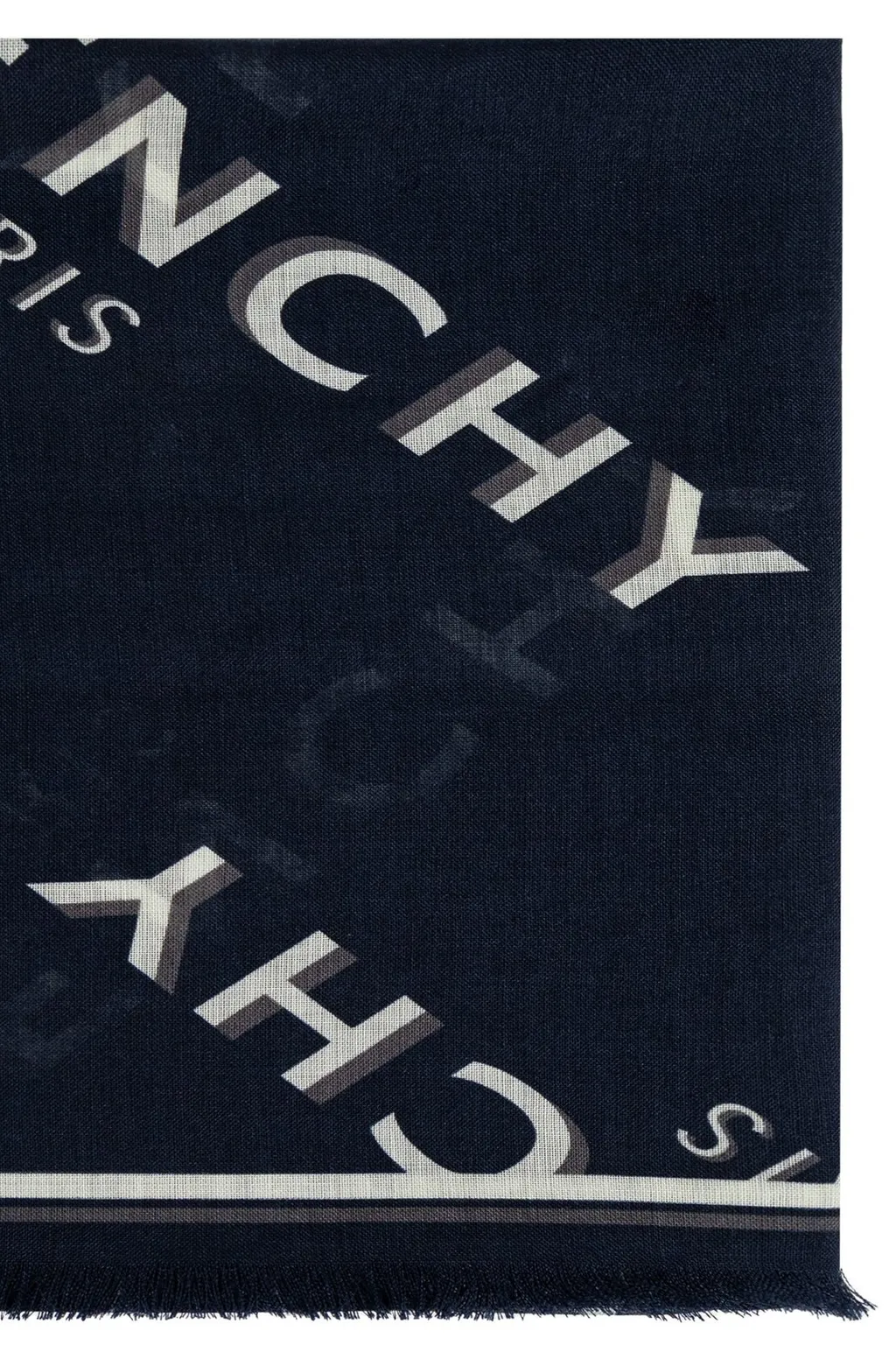 Givenchy Paris Logo Printed Scarf
