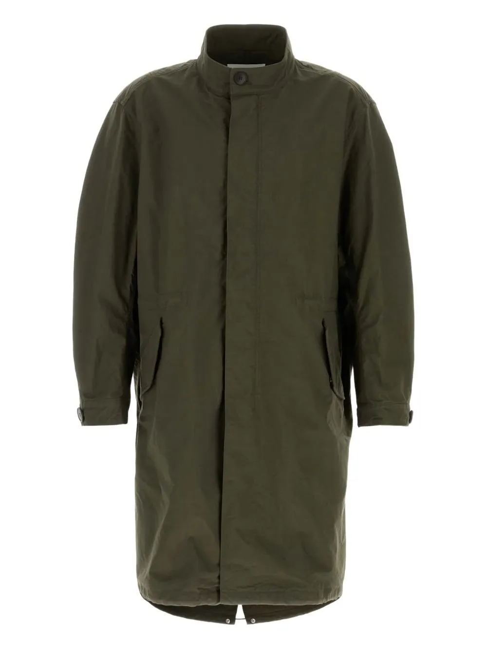 Givenchy Logo Printed Funnel Neck Parka
