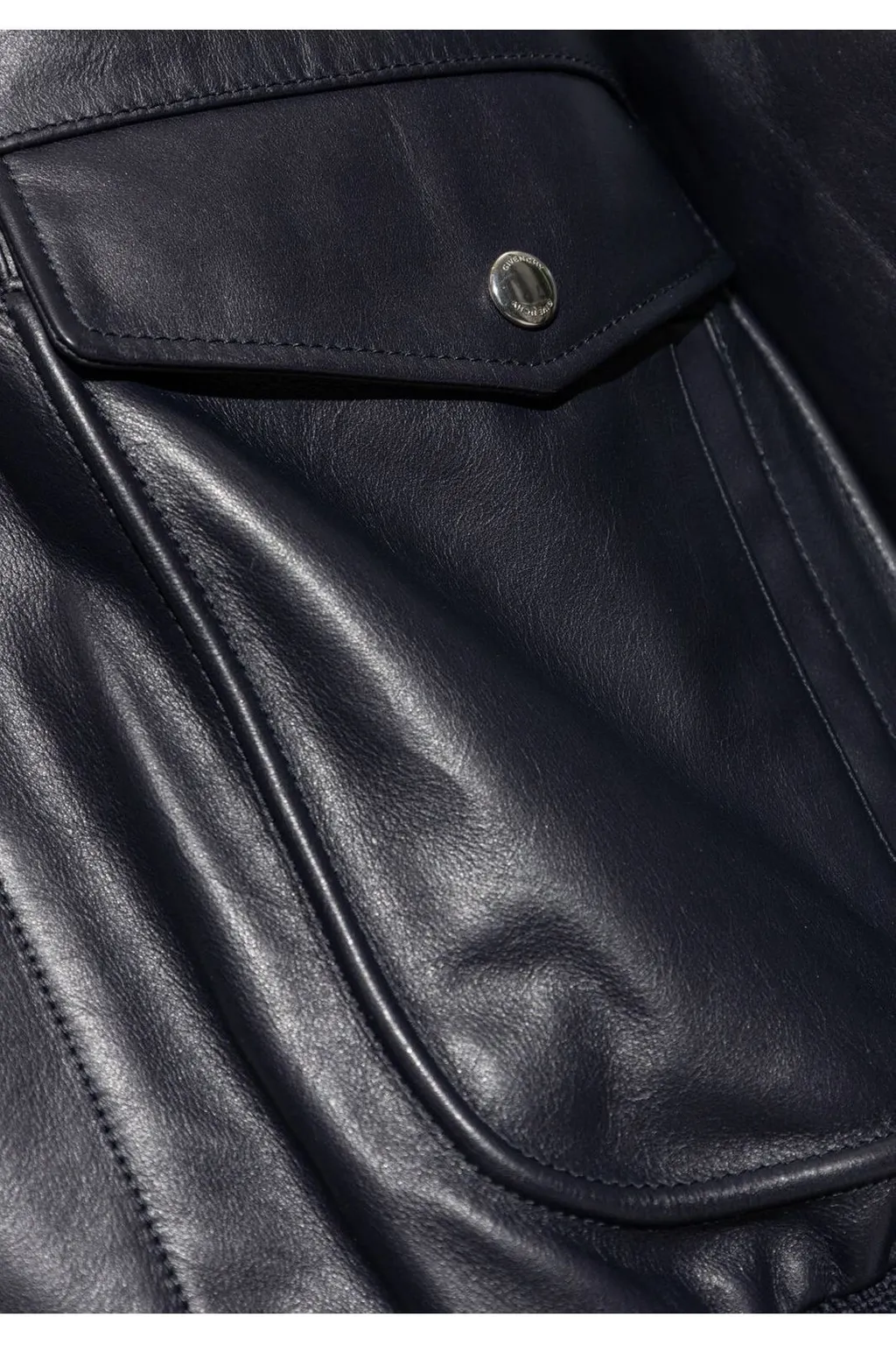 Givenchy Pocket Detailed Aviator Jacket