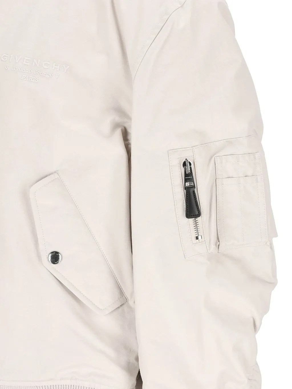 Givenchy Logo Printed Bomber Jacket