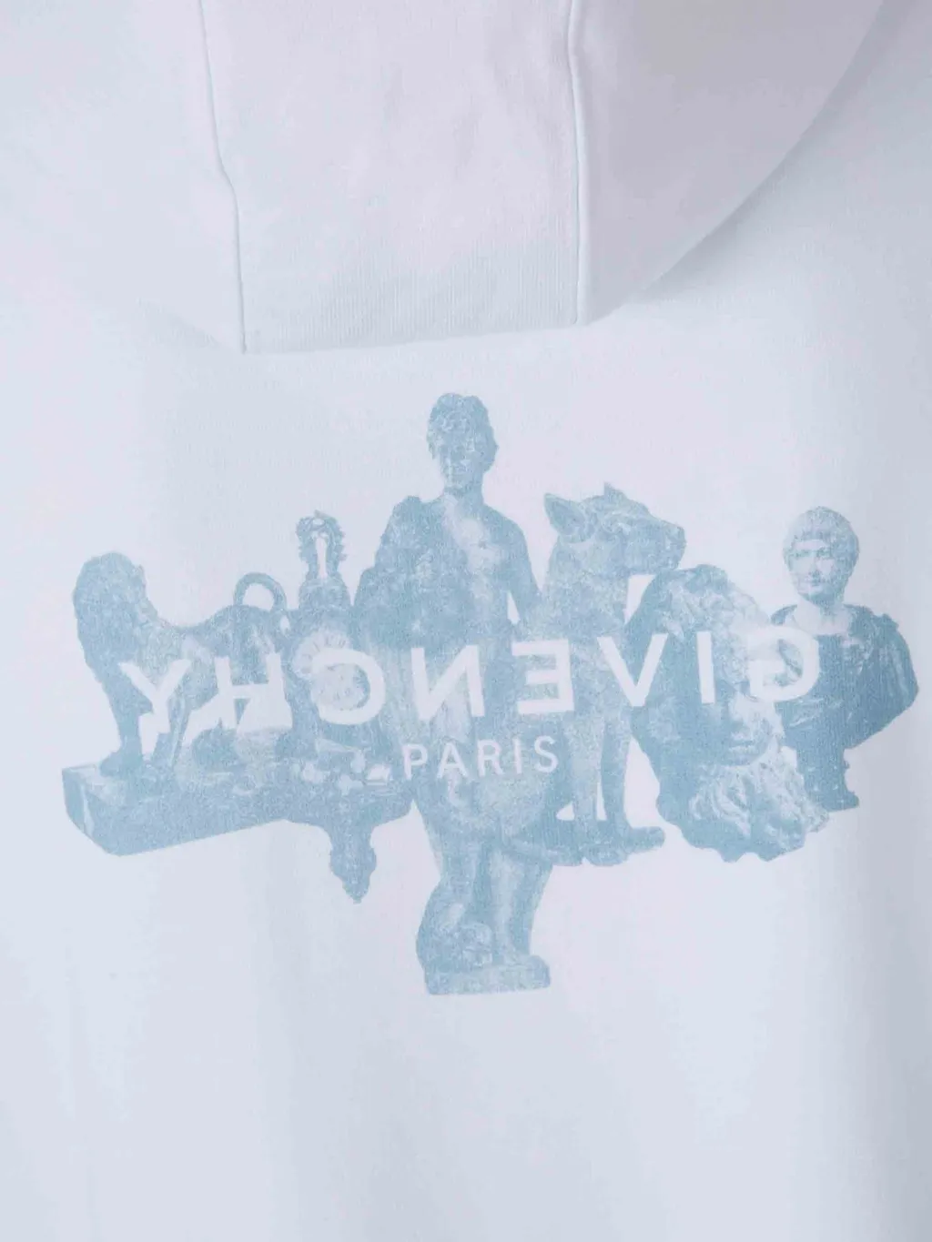 Givenchy Logo Printed Drawstring Hoodie