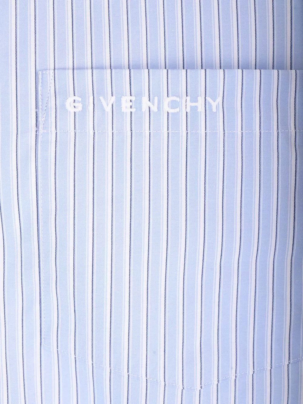 Givenchy Striped Long-Sleeved Shirt