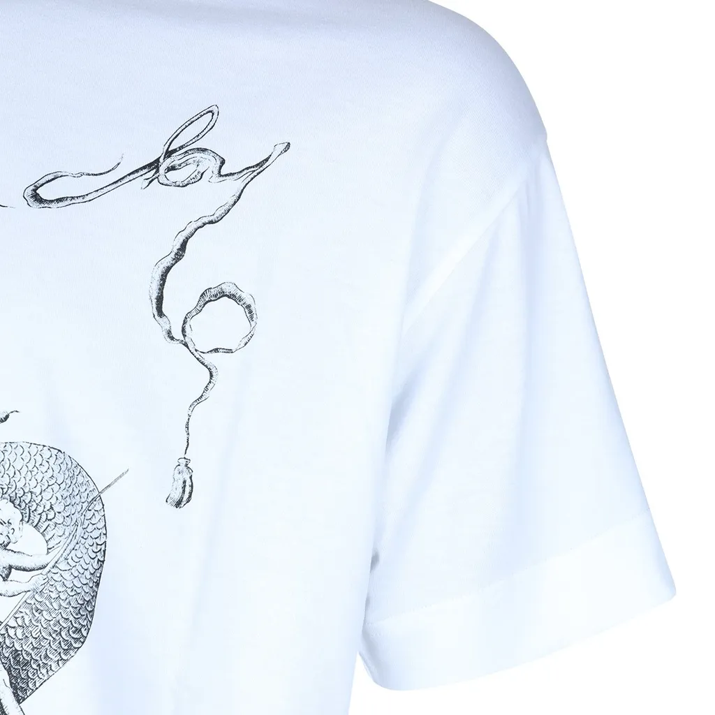 Givenchy Snake Printed Crewneck T-Shirt