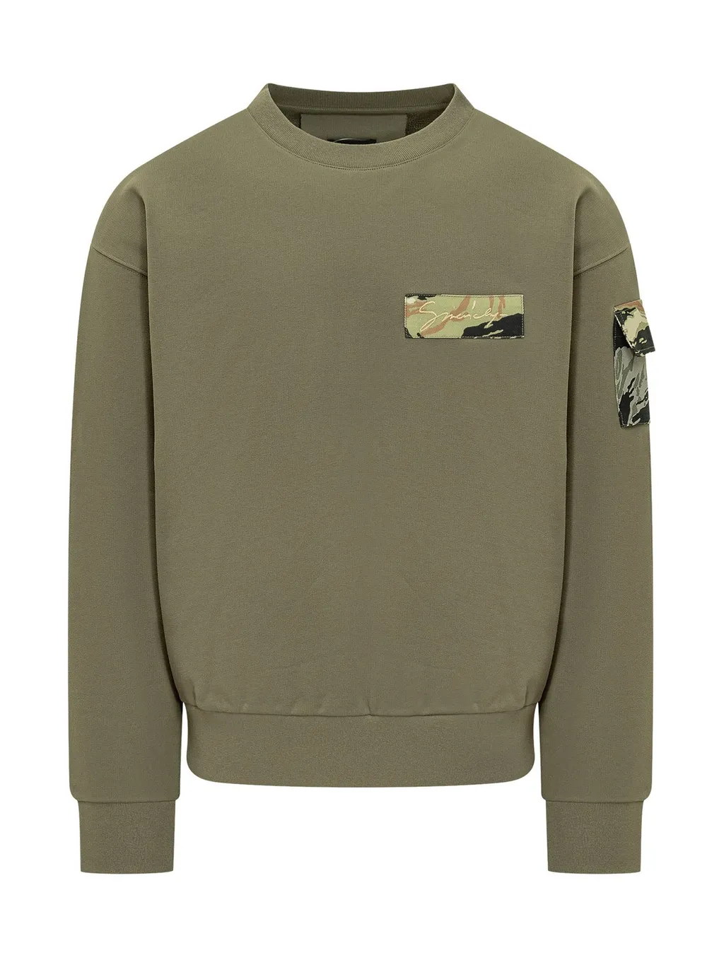 Givenchy Camo Patch Crewneck Sweatshirt