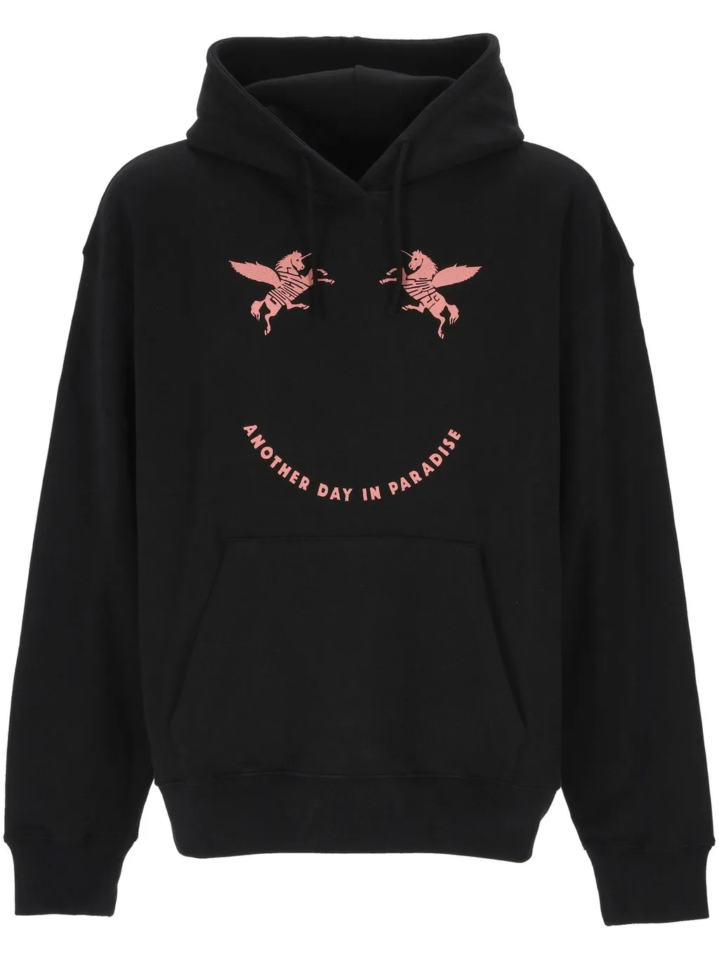 Givenchy Slogan Printed Drawstring Hoodie