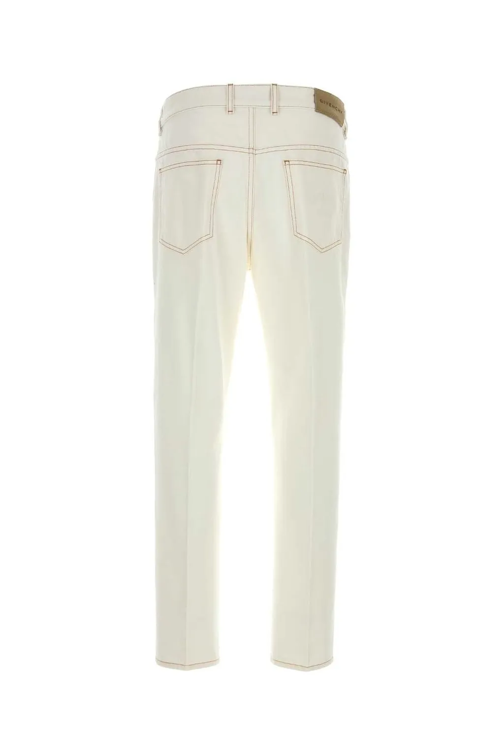 Givenchy Logo Patch Straight-Leg Jeans