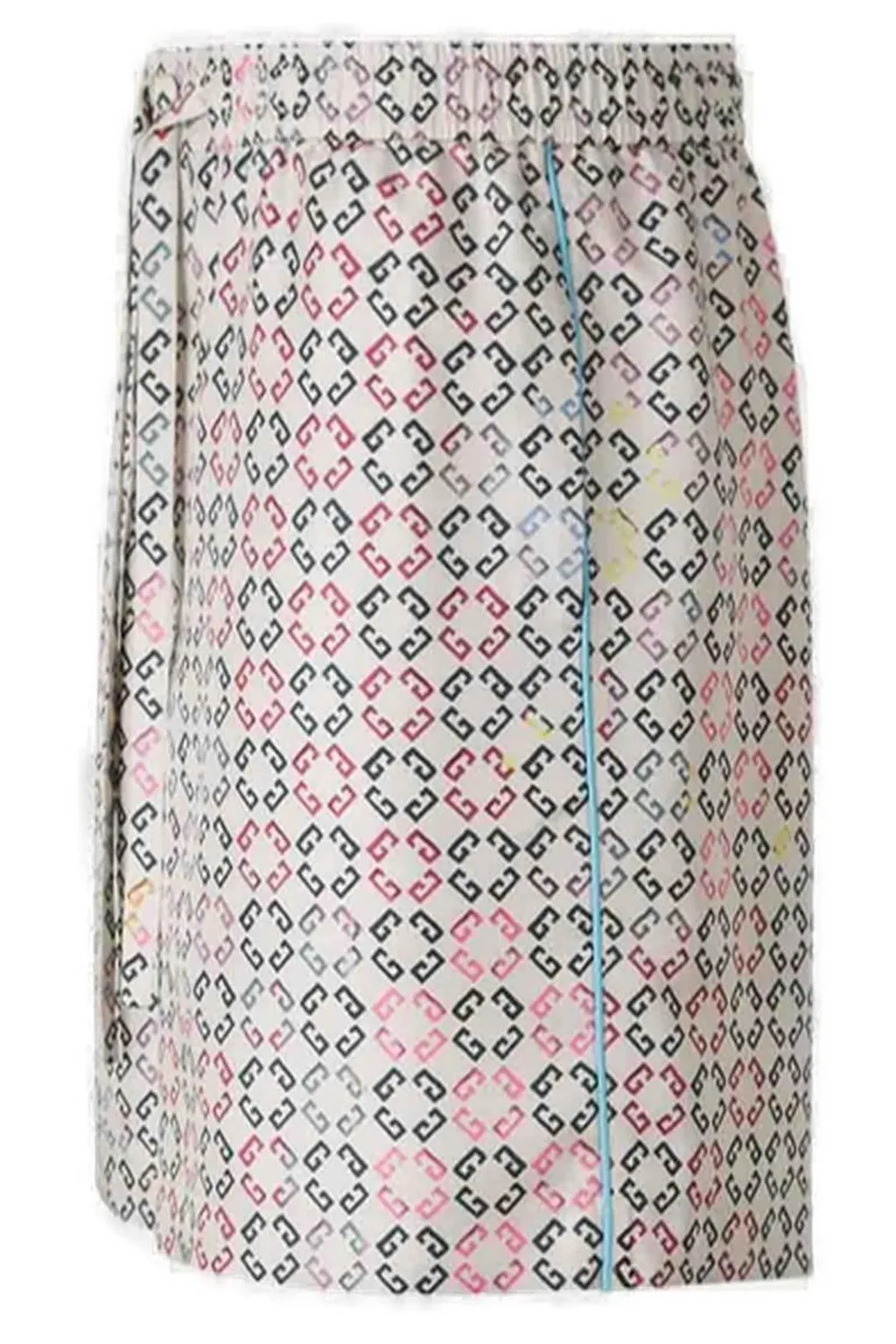 Givenchy Logo Printed Drawstring Bermuda Shorts
